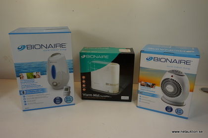 Bionaire luftfuktare mm, 3 delar