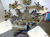  Roterande screentryck press