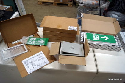 Utrymningsskyltar & brandbox 