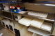 Lagerhyllor med rostfria hyllplan & plastbackar