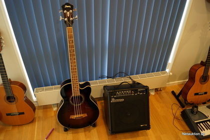 Ibanez basgitarr & förstärkare