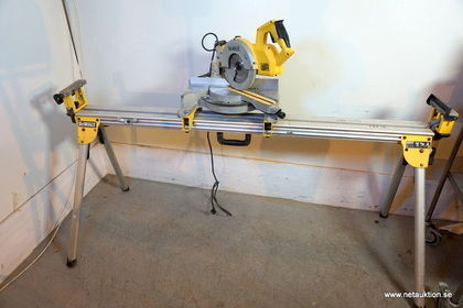 DeWalt kap- & gersåg med stativ