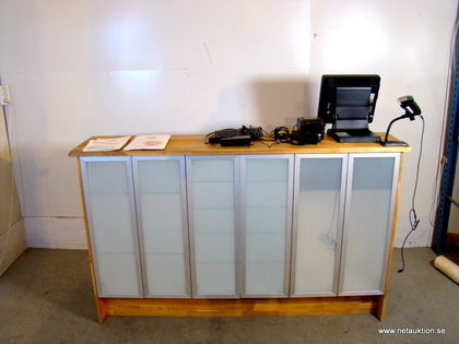 Kassaregister med passande kassadisk, Casio