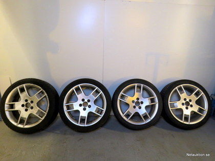 18" BBS LM-fälgar med däck (SAAB)