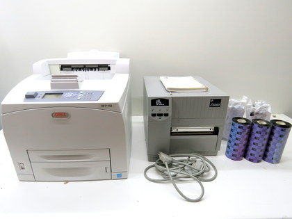 Printer och etikett skrivare