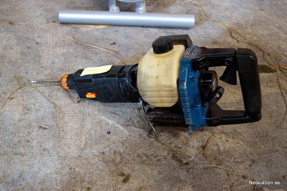 Bensindriven borrmaskin