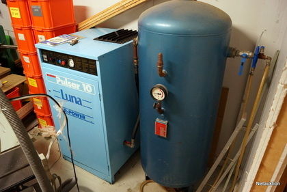 Kompressor med trycktank, Luna Pulsar 10
