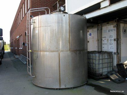 Rostfri tank, 12m3