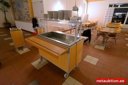 Salladsvagn med kyla