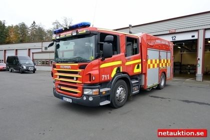 Brandbil, Scania P380, 2008 (DEN530)