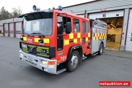 Brandbil, Volvo FL 614 4X2, 1993 (PPH284)