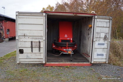 Container med motorspruta, Wilh. Ruberg WR30 -92