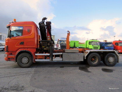 "Kran" Lastväxlare, Scania R114G 340 (SAS448) -01
