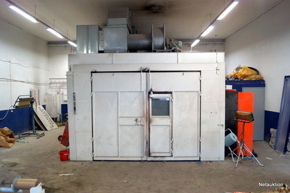 Komplett lackbox med ventilationsanläggning 