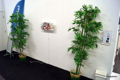 Fina plastblommor, 8st