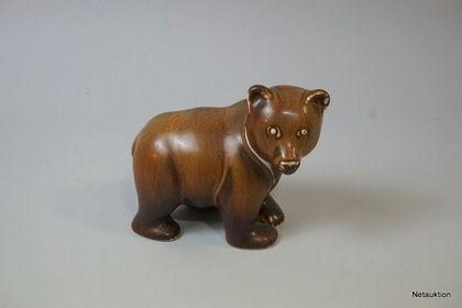 Figurin "björn", G. Nylund, Rörstrand