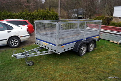 Gallerkärra med boggie, WT-Trailer -13 (DXP013)