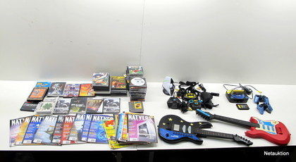 Spelkonsoler, PC-tidningar, PC-spel & diverse