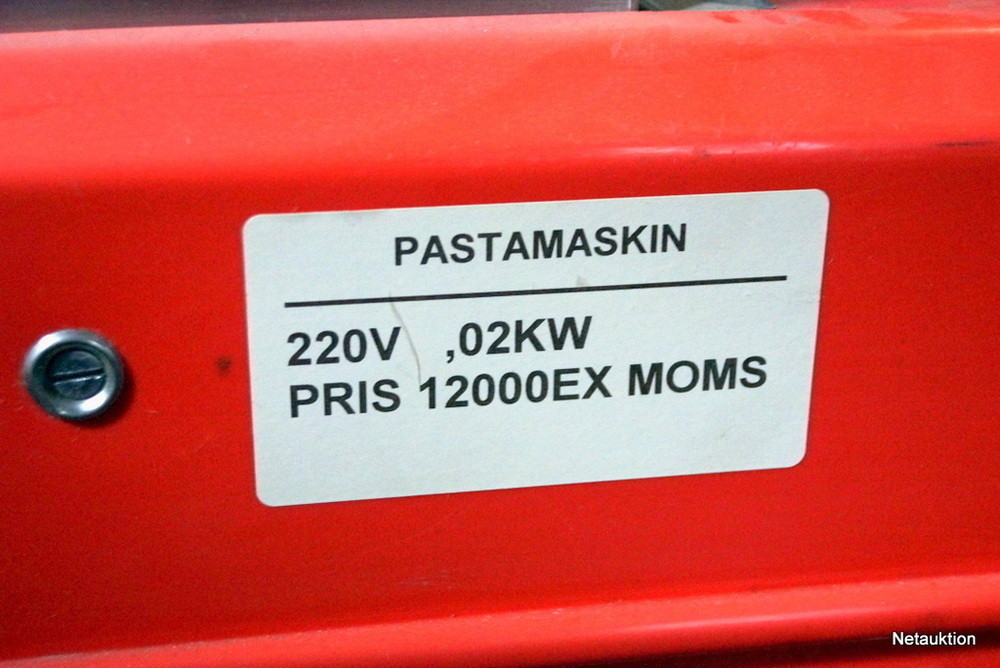 Netauktion - Pastamaskin, La Bolognese