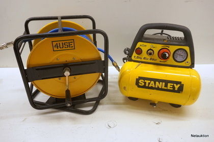 Liten Stanley kompressor + slang
