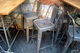 Restaurangmöbler, 2st 4-sits bord inkl stolar, industristil 