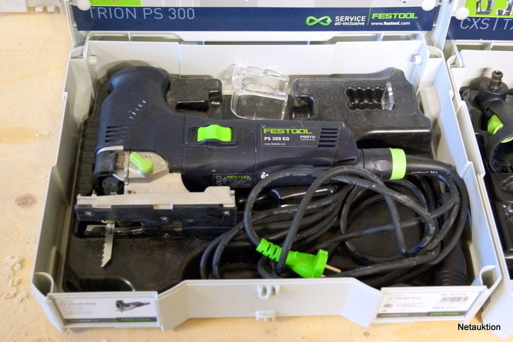 Netauktion - Festool maskinverktyg - Sticksåg & Skruvdragare