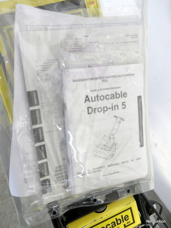 Netauktion Kabelläggningsmaskin Autocable dropin 5