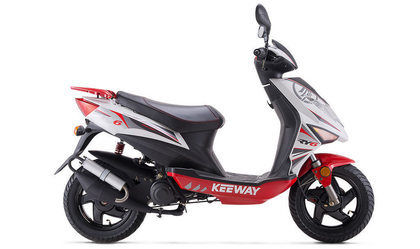 EU-moped, KEEWAY RY6 Vit (YEF593) -16 