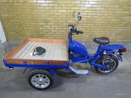 EU-EL-Flakmoped, MGB Delivery EL50RD Blå (YEH636) -16