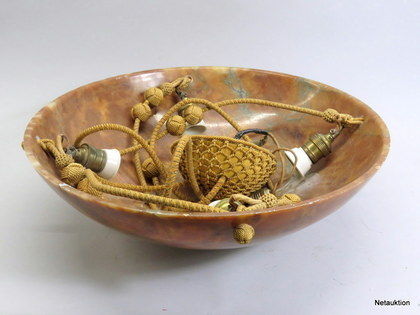 Alabasterlampa, 1900-talets början