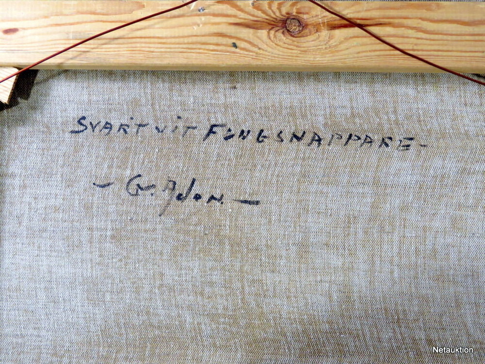 Netauktion - Tavla, G. Adon