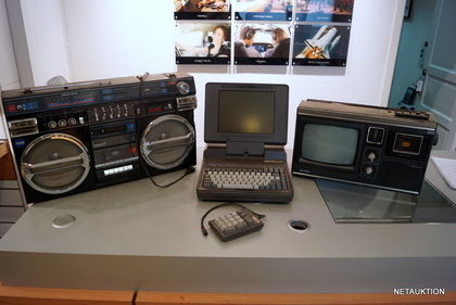 Bergsprängare, Radio/tv & tidig laptop