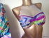 Bikiniset stl 10UK med matchande strandtopp