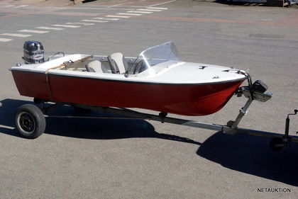 Sportbåt Selco med Mercury 50hk, inkl trailer