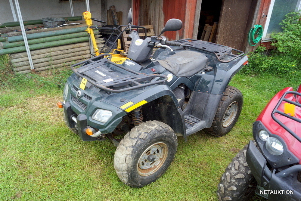 Netauktion ATV BOMBARDIER OUTLANDER 400 07
