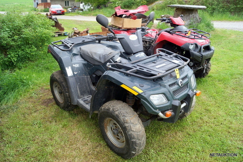 Netauktion ATV BOMBARDIER OUTLANDER 400 07