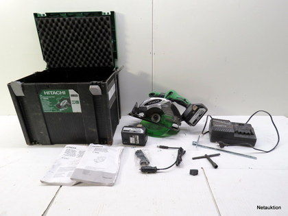 Cirkelsåg, Hitachi C18DSL (2x5.0Ah)