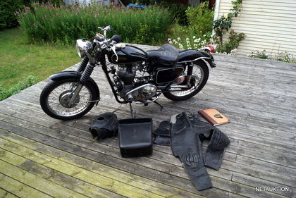 Veteranmotorcykel, Matchless 500cc 1958 (AHX007)
