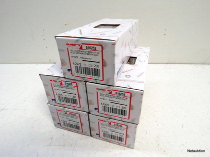 Golv/listskruv, MFT 4,2x75 fibersk. gulk