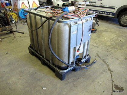 Vattentank, 600 liter