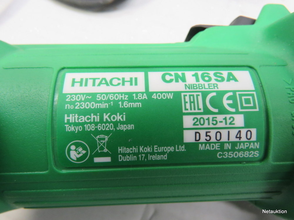 Netauktion Nibbler, Hitachi CN16SA