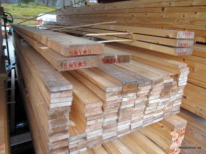 2st stuvar med virke, 195x45 & 95x20mm