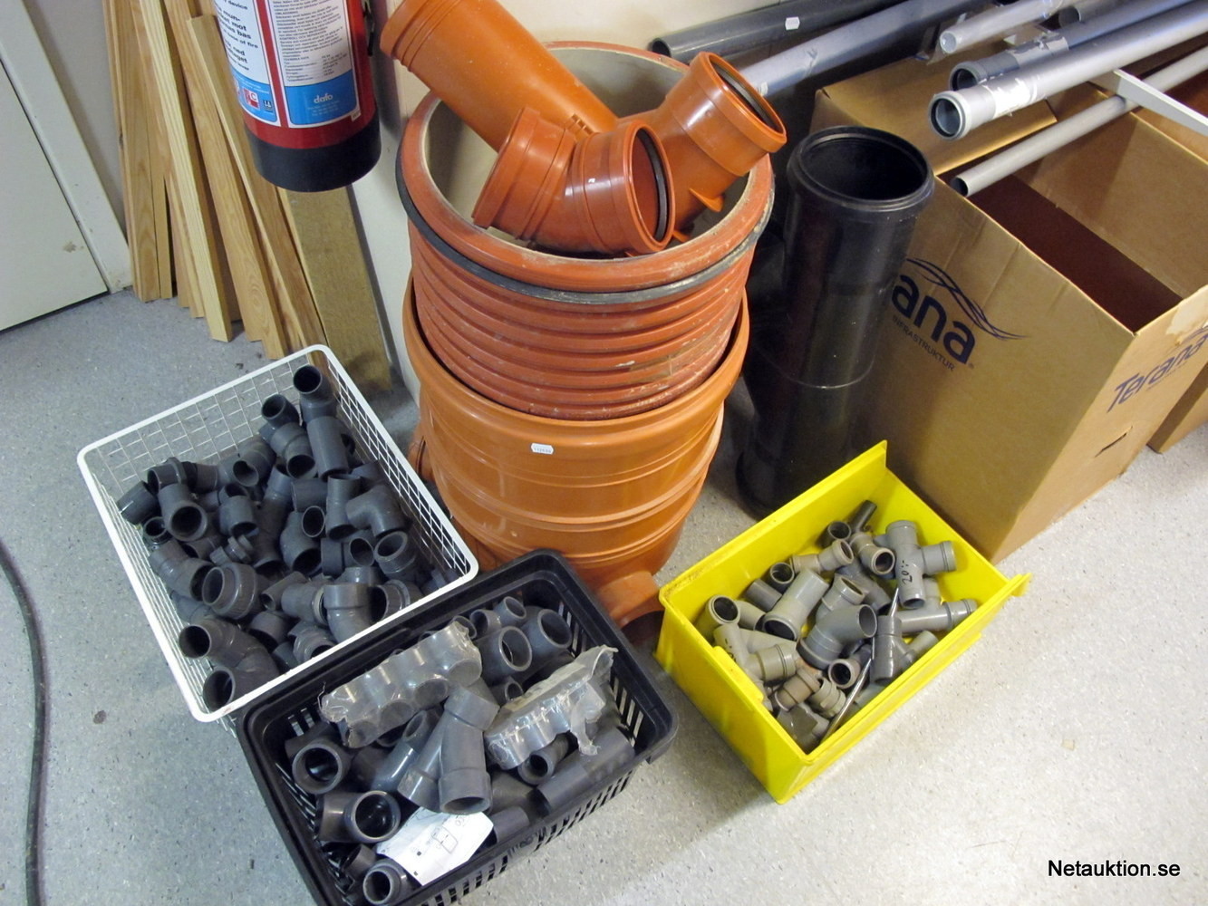 Netauktion - Parti PVC-rör