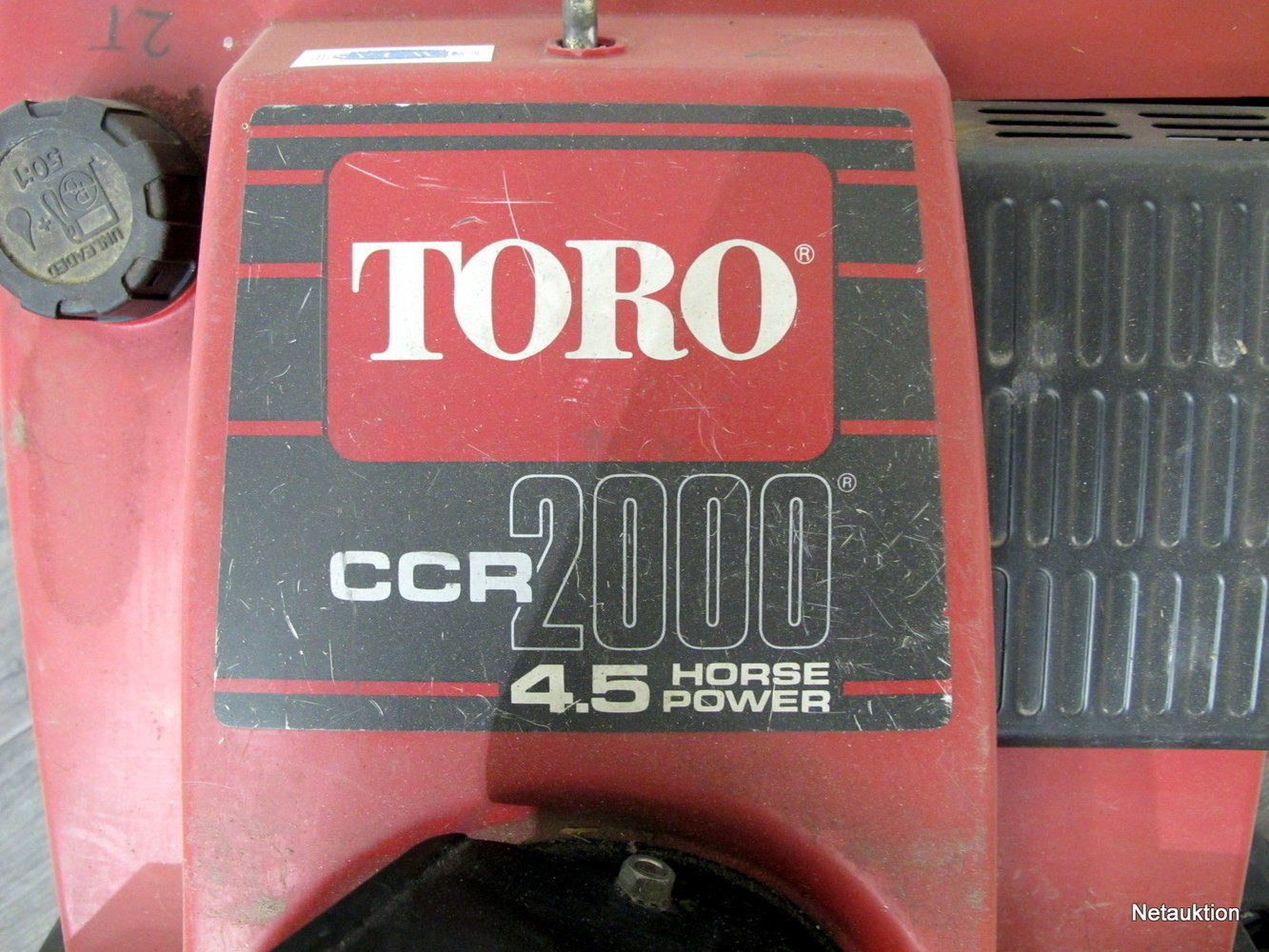 Netauktion Snöslunga, Toro CCR 2000