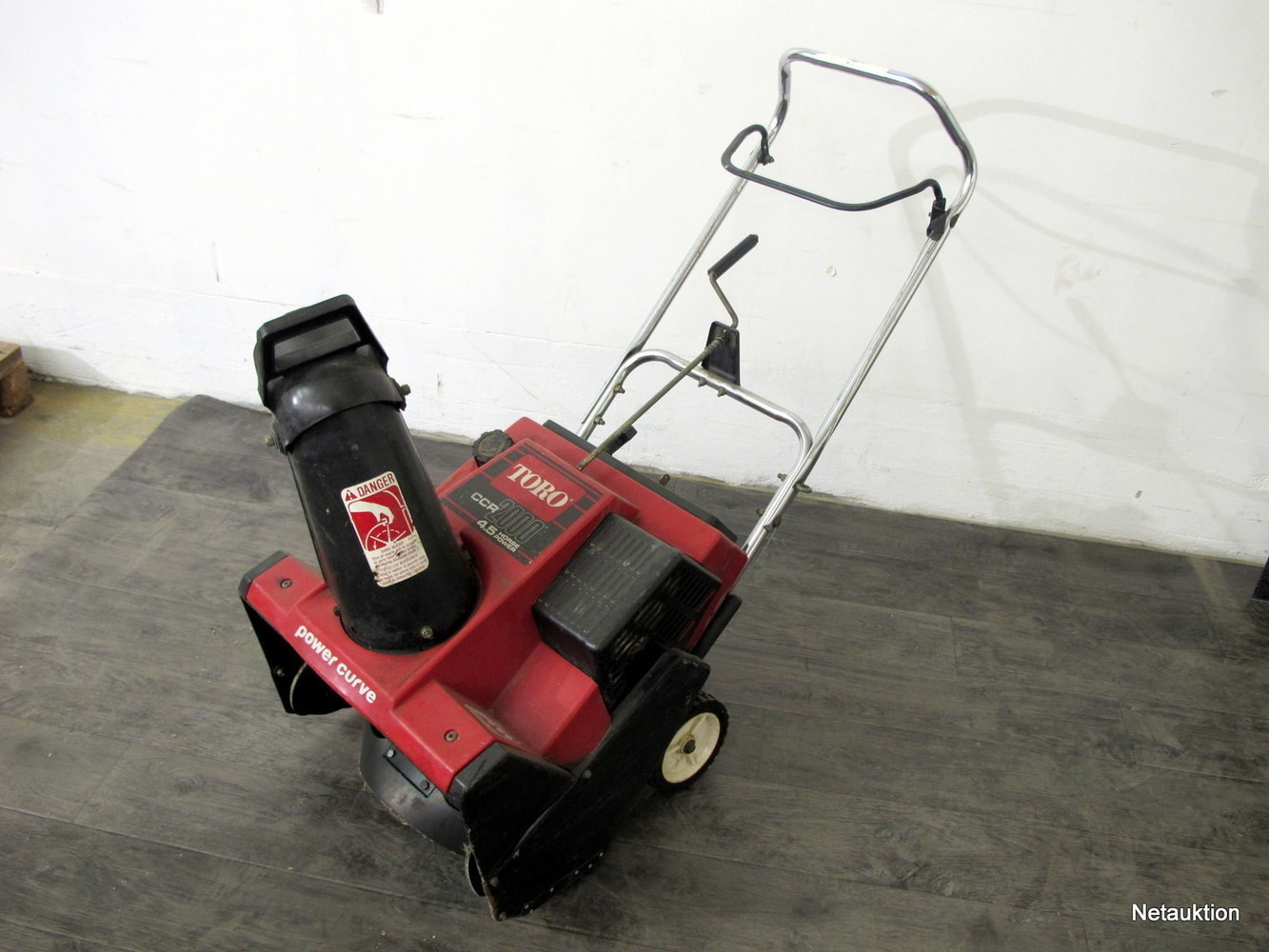 Netauktion Snöslunga, Toro CCR 2000