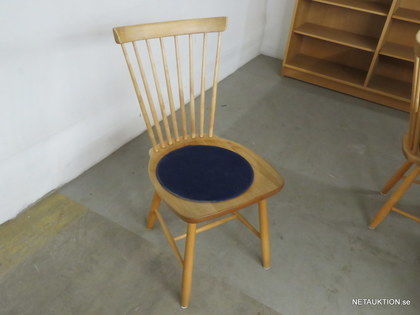 4st stolar Lilla Åland, design C. Malmsten 