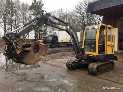 Volvo minigrävare -01