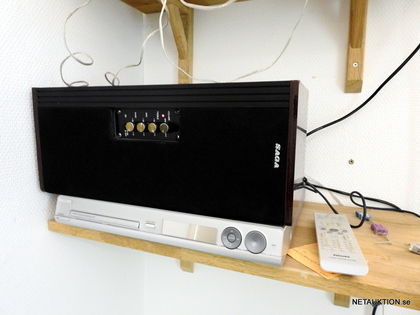 Mikro, kaffekokare och stereo