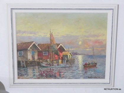 Eric Lundgren, oljemålning