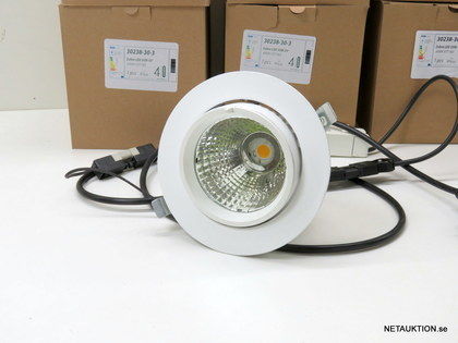 8st LED-downlights Norlux Zebra